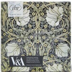 William Morris Pimpernel Paper Cocktail Napkins 25x25 cm - V&A Museum